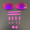 COMBO LENTES PREMIUM RED + BORRACHA ROXA ROMEO 1.0 + CHAVE T6 DE BRINDE