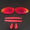 COMBO LENTES TOTAL RED + BORRACHA VERMELHA PENNY + CHAVE T6 DE BRINDE