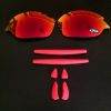 COMBO LENTES TOTAL RED + BORRACHA VERMELHA ROMEO 2.0