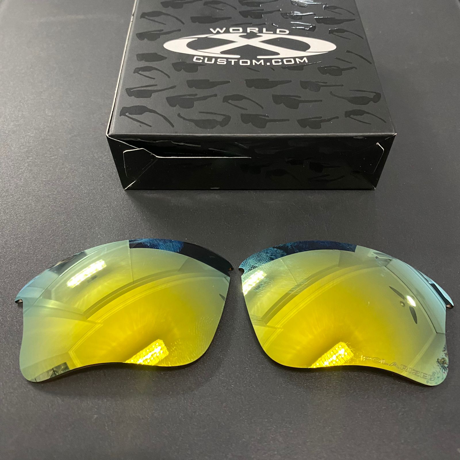 LENTES FLAK JACKET 1.0 XLJ 24K POLARIZADAS