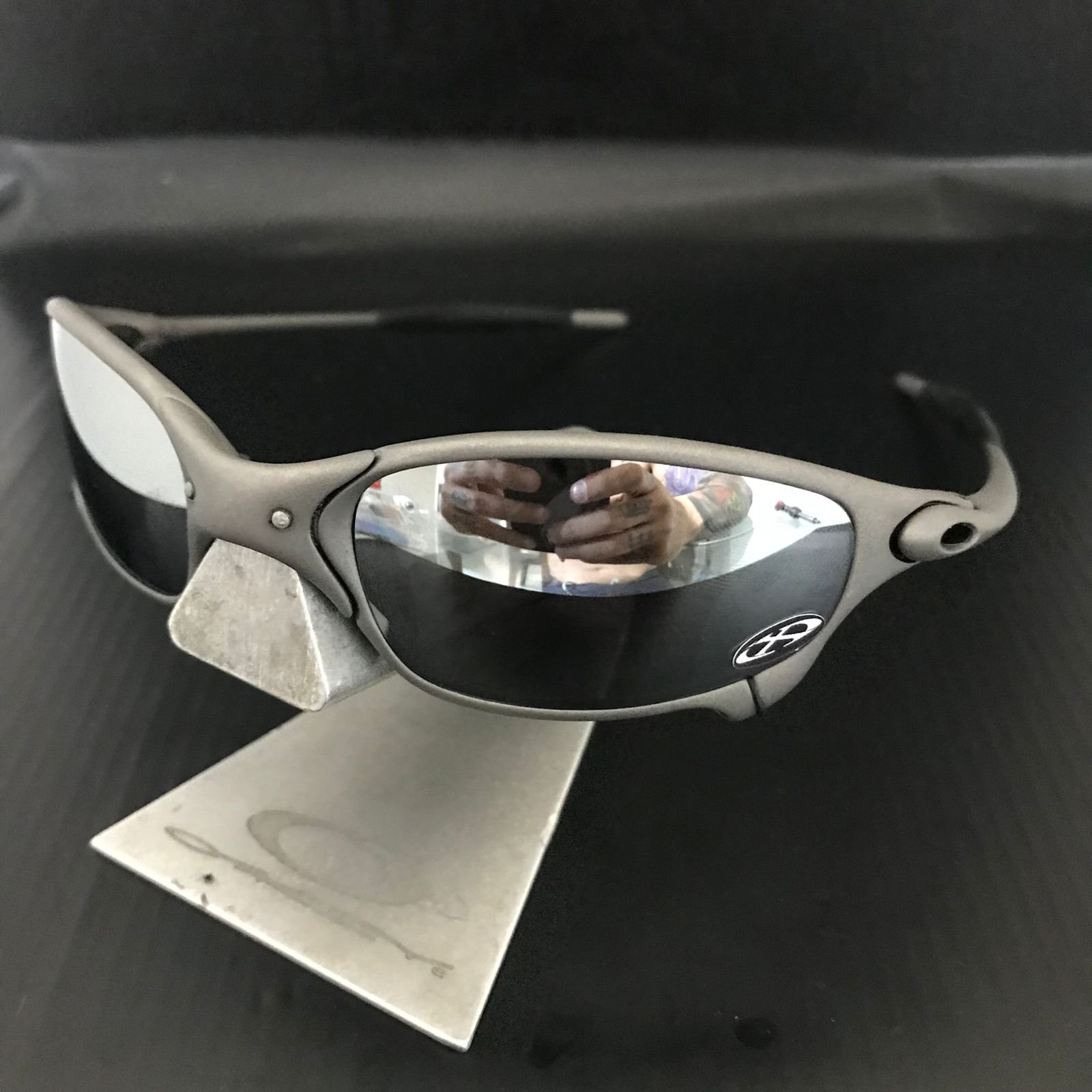 ÓCULOS OAKLEY JULIET XMETAL (REFORMADO) – LENTES CHROME CUSTOM