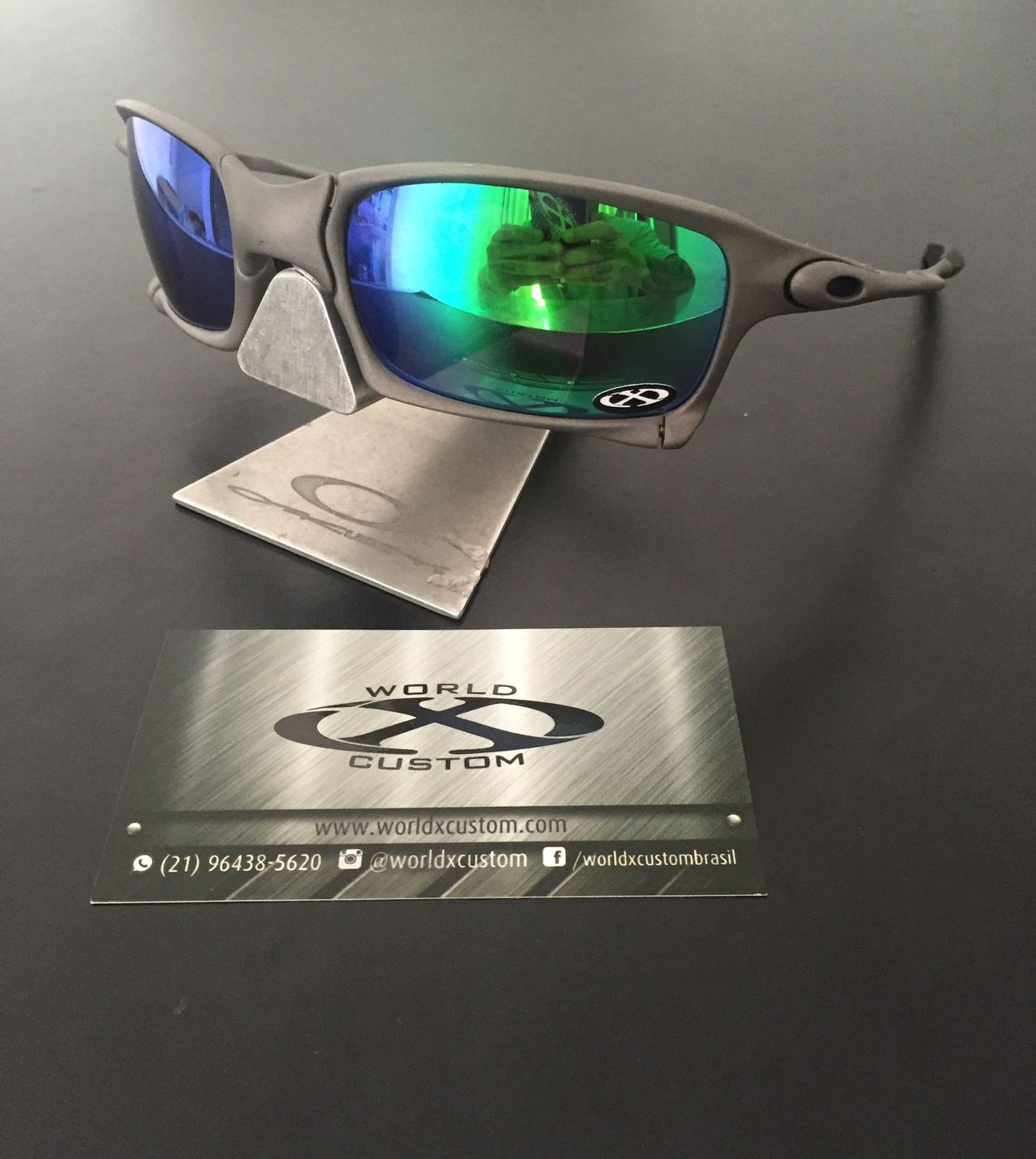 ÓCULOS OAKLEY XSQUARED XMETAL (REFORMADO) –  LENTES JADE CUSTOM