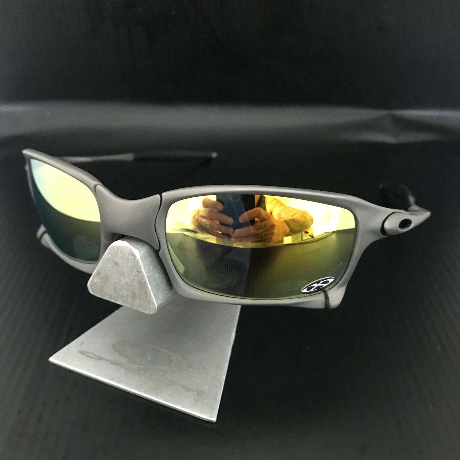 ÓCULOS OAKLEY XSQUARED XMETAL (REFORMADO) –  LENTES 24K CUSTOM