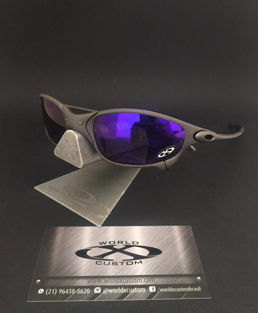 ÓCULOS OAKLEY JULIET X-METAL – VIOLET –  REFORMADO