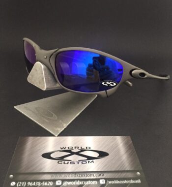 ÓCULOS OAKLEY JULIET X-METAL - NEON BLUE - REFORMADO